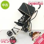 ショッピング西松屋 【中古】 西松屋 バギーfanロングプラスG スマートエンジェル ブラック smartAngel 黒 折りたたみ スティック B型ベビーカー 生後7ケ月〜36ケ月まで