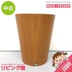 [ б/у ] SAITO WOOD мусорка S высота 28cm сайт - дерево из дерева мусорная корзина корзина круглый Brown BASKET
