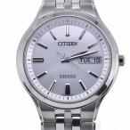 Yahoo! Yahoo!ショッピング(ヤフー ショッピング)☆良品【CITIZEN】シチズン エクシード AT6000-61A ソーラー電波 メンズ Q#100061
