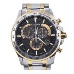 Yahoo! Yahoo!ショッピング(ヤフー ショッピング)△ ☆良品【CITIZEN】シチズン アテッサ E610-S104840 ソーラー電波 メンズ Q#100198