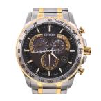 Yahoo! Yahoo!ショッピング(ヤフー ショッピング)△ ☆良品【CITIZEN】シチズン アテッサ E610-S104840 ソーラー電波 メンズ V#100577