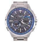 Yahoo! Yahoo!ショッピング(ヤフー ショッピング)☆良品【CASIO】カシオ オシアナス チタン OCW-G1000-1AJF GPS ハイブリッド 電波ソーラー メンズ U#101254