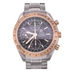 ☆美品【OMEGA】オメガ スピードマスター トリプルカレンダー K18YG ベゼル 323.21. ...