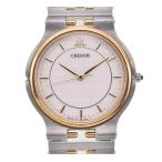 Yahoo! Yahoo!ショッピング(ヤフー ショッピング)△ ☆良品【SEIKO】セイコー クレドール K18ベゼル 7771-6040 クォーツ メンズ E#102326
