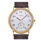 Yahoo! Yahoo!ショッピング(ヤフー ショッピング)☆良品【TISSOT】ティソ スモールセコンド C293 GP/レザー クォーツ メンズ C#102405