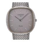 Yahoo! Yahoo!ショッピング(ヤフー ショッピング)☆良品【LONGINES】ロンジン SS グレー文字盤  クォーツ メンズ C#102409