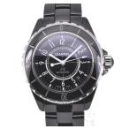 ☆良品【CHANEL】シャネル J12  デイト H0685 セラミック 自動巻き メンズ K#10 ...