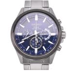 Yahoo! Yahoo!ショッピング(ヤフー ショッピング)☆良品【SEIKO】セイコー クロノグラフ デイト V175-0ER0 ソーラー メンズ E#102832