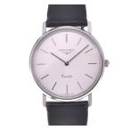 Yahoo! Yahoo!ショッピング(ヤフー ショッピング)☆美品【LONGINES】ロンジン ステンレス/レザー クォーツ メンズ H#103104