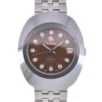 Yahoo! Yahoo!ショッピング(ヤフー ショッピング)【RADO】ラドー ダイヤスター デイト 11P ブラウン文字盤 自動巻き メンズ N#103891