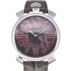 △ ☆良品【GaGa MILANO】ガガミラノ スリム 46 5084.02 クォーツ ユニセックス O#104207