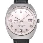 Yahoo! Yahoo!ショッピング(ヤフー ショッピング)△ 【RADO】ラドー マルコポーロ 11836/1 SS/レザー デイト 自動巻き メンズ R#104384