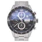 ☆良品【TAG HEUER】タグホイヤー カレラ  クロノグラフ 裏スケ CV2A10.BA0796 ...
