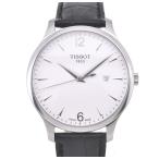 Yahoo! Yahoo!ショッピング(ヤフー ショッピング)☆美品【TISSOT】ティソ デイト ステンレス/レザー T063610 クォーツ メンズ T#104944