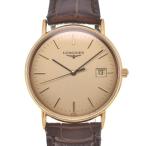 Yahoo! Yahoo!ショッピング(ヤフー ショッピング)☆良品【LONGINES】ロンジン グランドクラシック デイト GP/レザー L4.636.2 クォーツ メンズ V#105000
