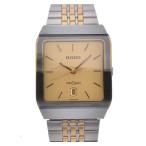Yahoo! Yahoo!ショッピング(ヤフー ショッピング)☆良品【RADO】ラドー ダイヤスター 129.0266.3 デイト クォーツ メンズ O#106770