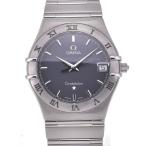 ☆美品【OMEGA】オメガ コンステレーション 1512.40 デイト SS/SS クォーツ メンズ ...