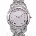 Yahoo! Yahoo!ショッピング(ヤフー ショッピング)【GUCCI】グッチ 5500M ステンレススチール クォーツ メンズ Q#107970