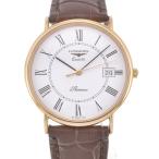 Yahoo! Yahoo!ショッピング(ヤフー ショッピング)【LONGINES】ロンジン プレザンス デイト GP/レザー クォーツ メンズ D#108957