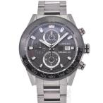 ☆美品【TAG HEUER】タグホイヤー カレラ CAR201W.BA0714 裏スケ クロノグラフ 自動巻き メンズ J#109872
