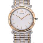 Yahoo! Yahoo!ショッピング(ヤフー ショッピング)△ 【SEIKO】セイコー クレドール リネアクルバ 5A74-0050 K18YG ベゼル クォーツ メンズ J#109944