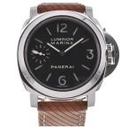 ☆良品【PANERAI】パネライ ルミノール マリーナ PAM00111 裏スケ 手巻き メンズ K ...