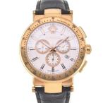 ☆良品【VERSACE】ヴェルサーチ ミスティック スポーツ クロノグラフ VFG070013 クォーツ メンズ Q#110164