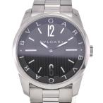 ☆美品【BVLGARI】ブルガリ ソロテンポ ST42S ステンレス クォーツ メンズ O#1105 ...