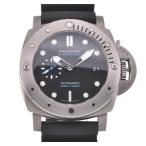 ☆美品【OFFICINE PANERAI】オフィチーネパネライ ルミノール1950 サブマーシブル 3デイズ チタニオ PAM01305 自動巻き メンズ Q#111049