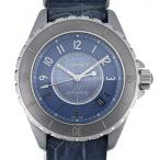 値下 シャネル CHANEL H3099 J12 G.10 クロマティック チタンセラミック 自動巻き メンズ 良品 Q#135153