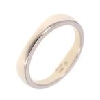 カルティエ CARTIER バレリーナ ウェディング リング サイズ46/JP6 K18WG レディース S#138567