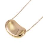 ショッピングティファニー ティファニー TIFFANY&Co. ビーンズ ネックレス K18YG レディース S#138569