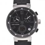 ルイ・ヴィトン LOUIS VUITTON Q8D11 タンブール ムーンスター クロノグラフ クォーツ メンズ 美品 A#138694
