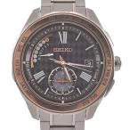 値下 セイコー SEIKO SAGA188 ブライツ チタン ワールドタイム 45周年モデル ソーラー電波 メンズ 美品 K#139043
