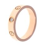 カルティエ CARTIER ラブ リング スモールモデル サイズ49/JP9 K18PG ダイヤモンド レディース 袋付き S#139303
