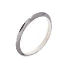 ティファニー TIFFANY&amp;Co. バンドリング サイズ47/JP7 Pt950 レディース S#139351