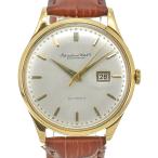IWC SCHAFFHAUSEN ヴィンテージ オールドインター デイト K18YG レザー Cal.8531 自動巻き メンズ 良品 M#140088