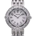 セイコー SEIKO 1E70-0CY0 クレドール シグノ ダイヤモンド ベゼル クォーツ レディース 美品 R#141679