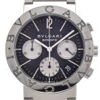 ブルガリ BVLGARI BB38SSCH ブルガリブルガリ クロノグラフ デイト 自動巻き メンズ 良品 保証書付き E#144633