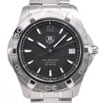 稼働品 TAG HEUER タグホイヤー アクアレーサー WAF2110 自動巻 タグ ホイヤー アクアレーサー WAF2110.BA0806 ブラック メンズ 時計
