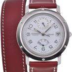 エルメス HERMES CL5.710 クリッパー GMT G刻印 ドゥブルトゥール 自動巻き メンズ 美品 H#144923