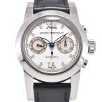 ジラール・ペルゴ GIRARD-PERREGAUX 80460.0.11.11M7 フライバック ８Pダイヤモンド 自動巻き レディース 良品 箱・保証書付き M#145188