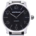 値下 モンブラン MONTBLANC 7210 タイムウォーカー 裏スケ 自動巻き メンズ 良品 Q#145678