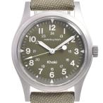 ショッピングハミルトン ハミルトン HAMILTON 9415A カーキ 手巻き ボーイズ 美品 N#145801