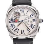 ゼニス ZENITH 03.1925.4062/01.C725 エル プリメロ スターオープン 裏スケ クロノグラフ 自動巻き レディース 美品 B#146845