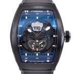 クストス CVSTOS CVT-TW-T2 BST チャレンジ ツインタイム デイト 自動巻き メンズ B#147014