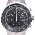 IWC IWC SCHAFFHAUSEN IW370708 GST クロノグラフ デイデイト ブラック 自動巻き メンズ 良品 腕時計 G#147059