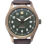 IWC IWC SCHAFFHAUSEN IW326806 パイロットウォッチ スピットファイア グリーン 自動巻き メンズ 箱・保証書付き D#147198