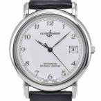 ユリス・ナルダン Ulysse Nardin 133-77 ヴィンテージ デイト Cal.2892-2 ホワイト 自動巻き メンズ 良品 腕時計 A#147385