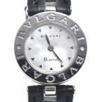 ブルガリ BVLGARI BZ22S B-Zero1 シェル ホワイトシェル クォーツ レディース 良品 腕時計 H#147609